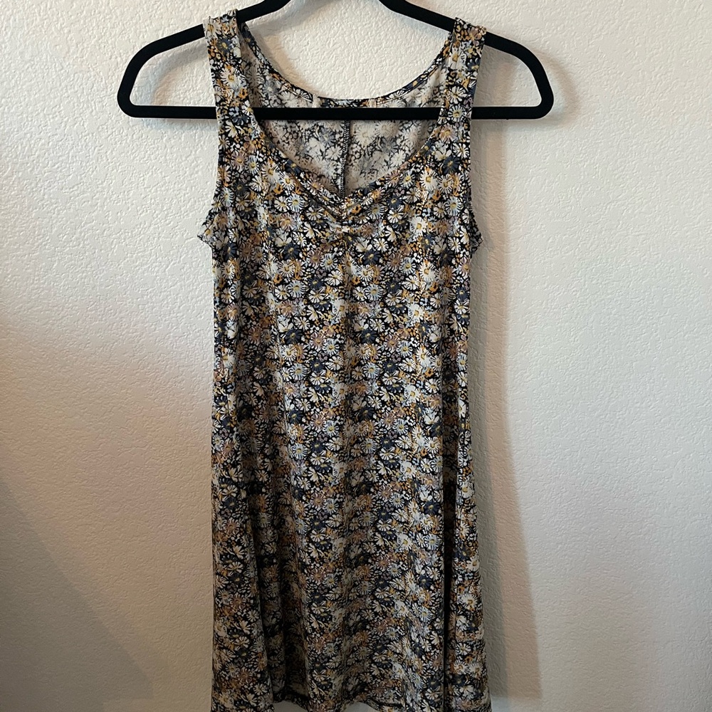 Floral Sleeveless Mini Dress
